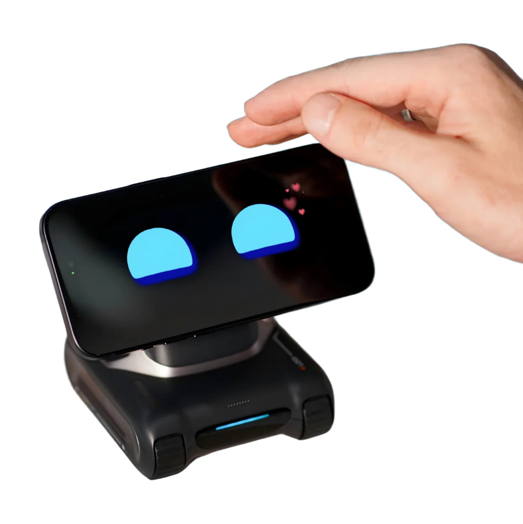 

Металлический робот-питомец: интерактивная игрушка, компаньон для стола, голосовое взаимодействие, распознавание жестов и лиц, сенсорный экран