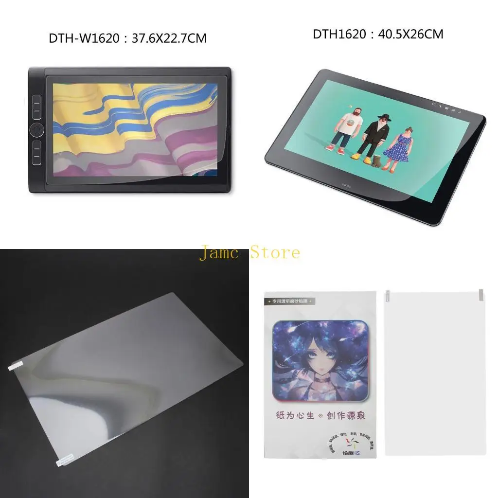 LX0B for Digital Tablet High Sensitivity Clear No for Glare Matte Screen Cover
