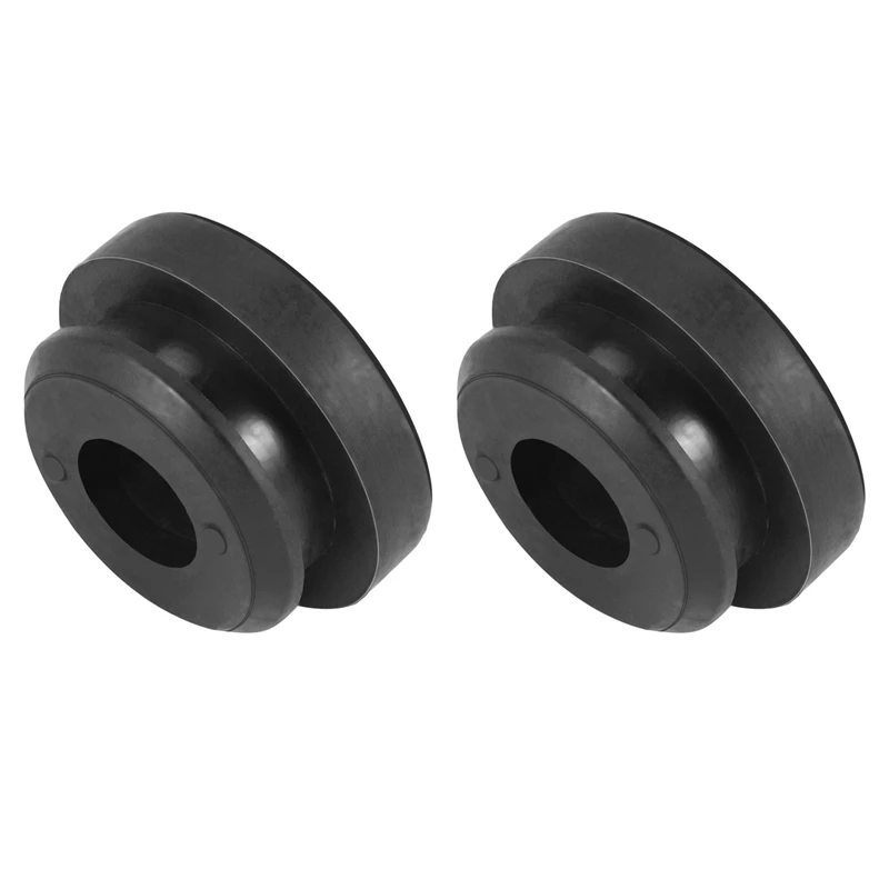 2PCS Radiator Assembly Upper Insulator Mounts Bushing Rubber Black Fit For Honda Accord Civic 74173-SJ4-000