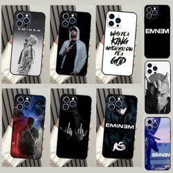 Hip Hop Rapper Eminem Rap Case For iPhone 16 15 14 Pro Max 11 Pro Max 12 13 Mini X XR XS Max Plus Phone Cover