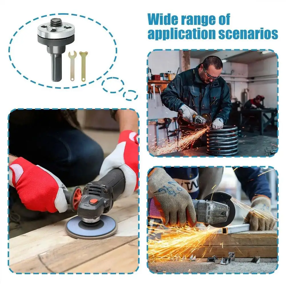 Broca elétrica converter moedor de ângulo metal biela conjunto corte ângulo moedor acessórios para disco corte roda polimento