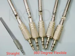 Radio Antenna 360 degree 3.5mm FM Mobile Phone Radio Antenna 650mm Pull Rod Card Audio Antenna FM 1pc