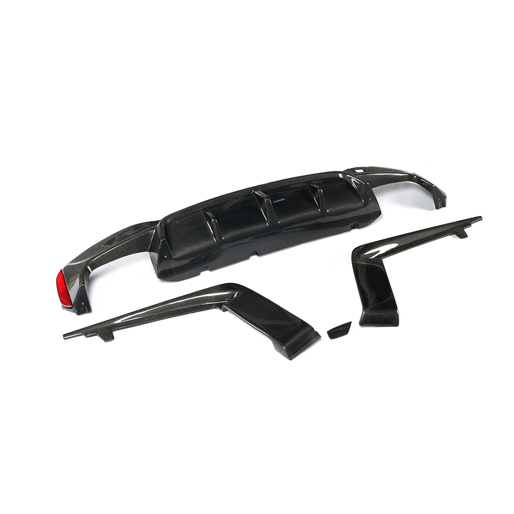 Premium Carbon Fiber Rear Lip for 5 Series G30 G38 M-SPORT 2018 2019 2020 2021 2022