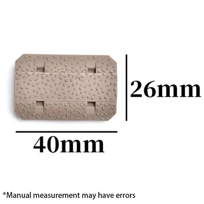 Taktisches Nylon-Kunststoff-Abdeckungsset KeyMod M-LOK Schiene Kompatibel mit AEG GBB Airsoft Zubehör für AR15 M4 HK 416 ACR Spielzeug – Detail 3