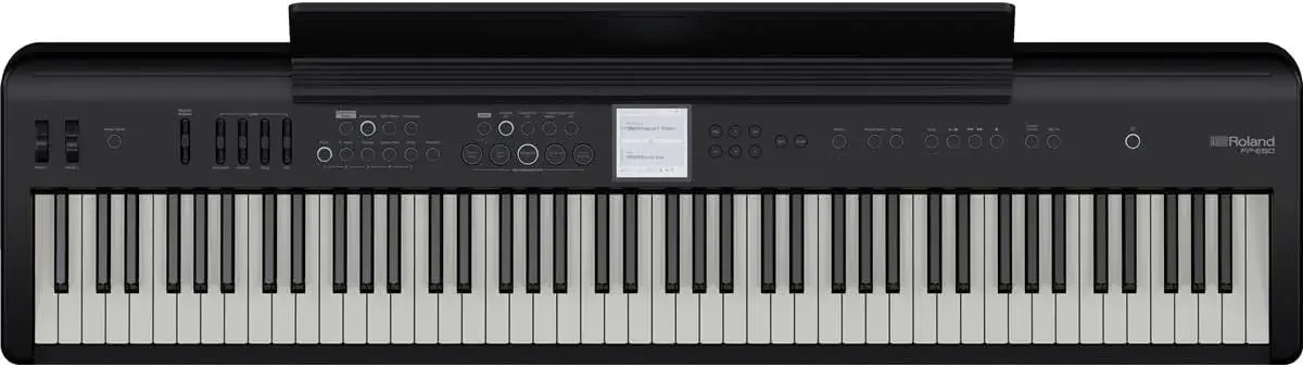 Piano digital FP-E50 |   Motores de sonido sobrenaturales de piano y Zen-Core |   Teclado de acción de martillo de 88 notas