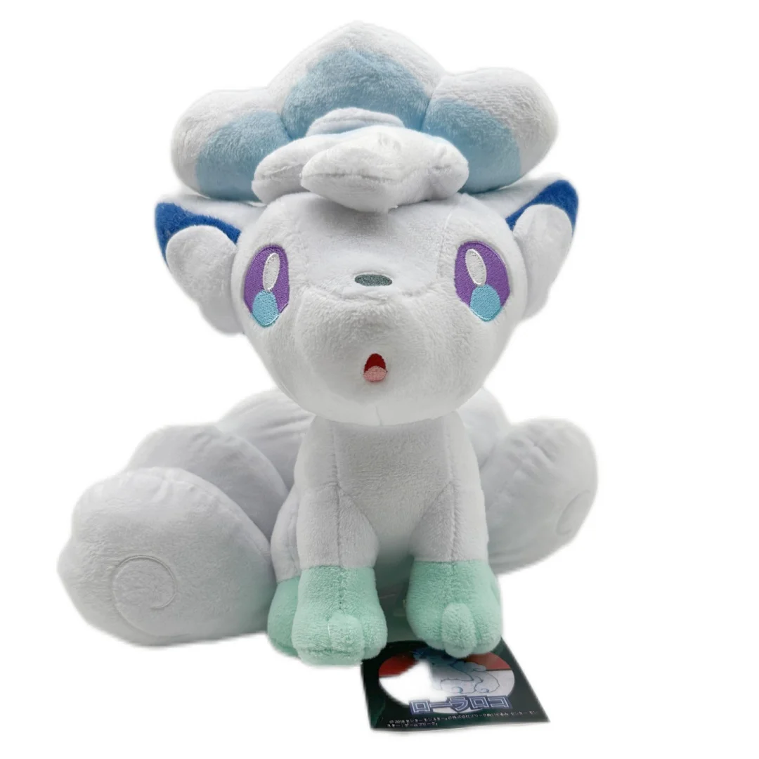 20cm Soft Cuddly Pokémon Alola Vulpix Six Tails Fox Plush Doll Anime Home Decor Ornament Kids Gift