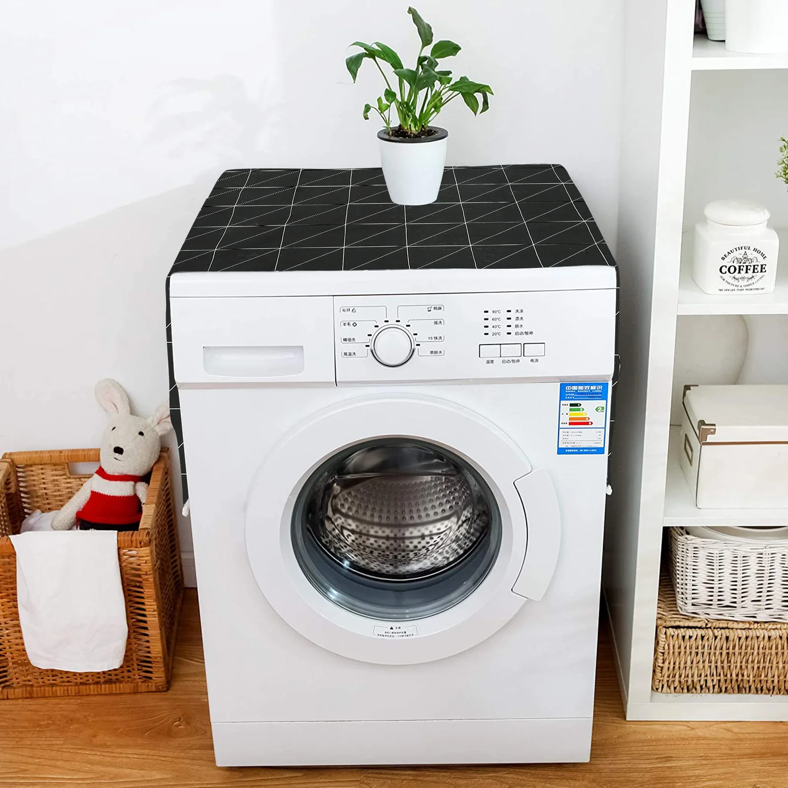 

1Pcs Refrigerator Tops Protector Durable Dustproof Cover Home Washing Machine Fridge Tops Protection Cover for Fridge