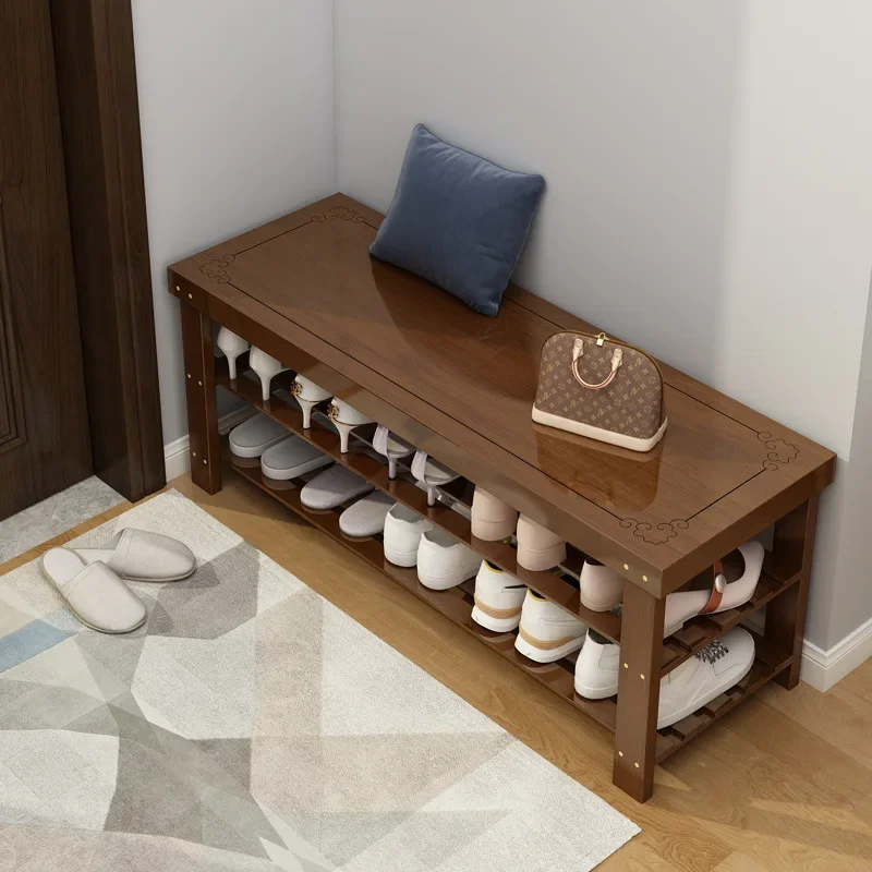 

Shoe Rack Can Be Sat in The Corridor Outside The Entrance of The Home, Simple Indoor Multi-layer Storage Shoe Changing Stool