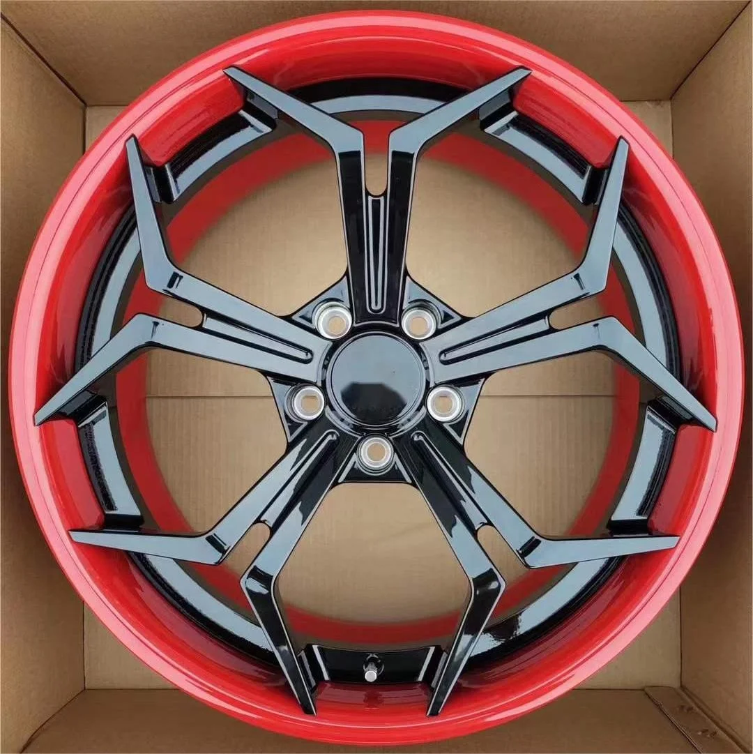 

YTD Custom Luxury 18/19/20 Inch 2 Piece Forged Wheel Aftermarket Black Finish 5 Hole Alloy Passenger Car Wheel Rim for BMW Audi