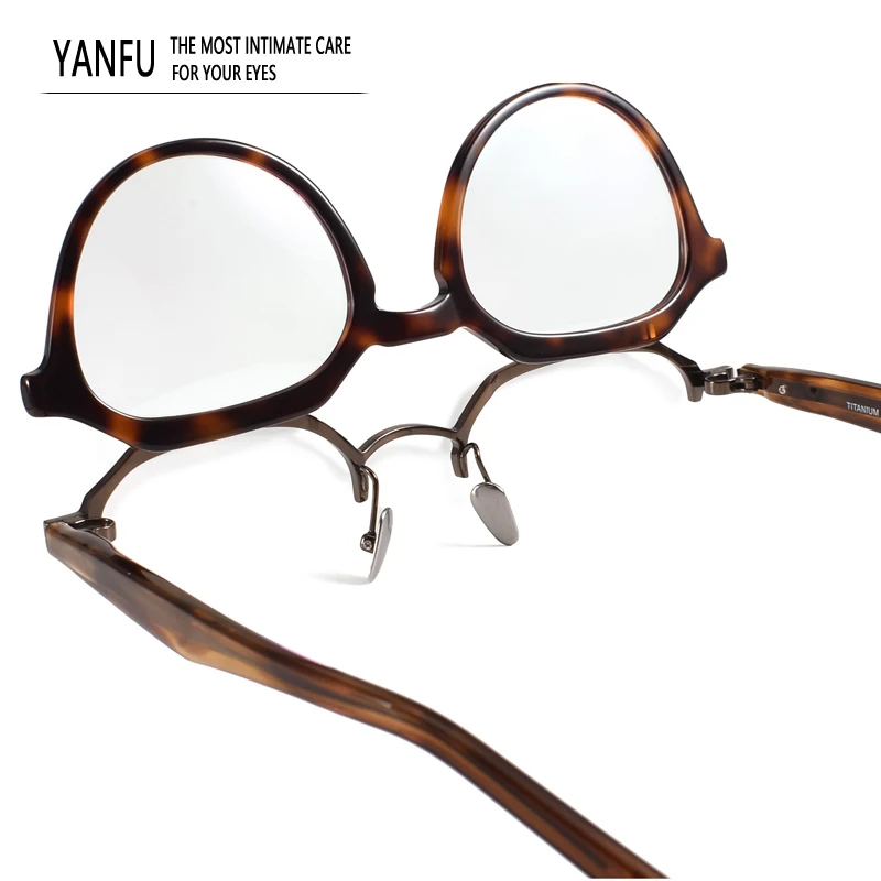 Business Glasses Flip Up Frame Acetate Frames Tortoise High Quality Optical Male Reading Eyeglasses Man Myopia Eyewear Men 145mm