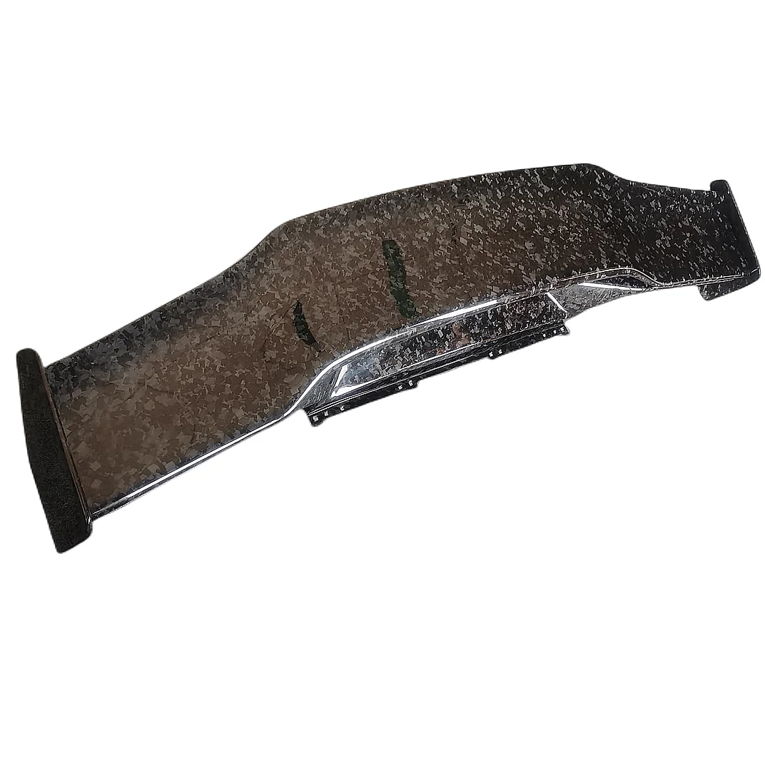 

Новинка для Vorsteiner Style, двухслойное заднее спойлер из сухого углеродного волокна с горячим прессованием GT, крыло для Lamborghini HuracanLP610 EVO