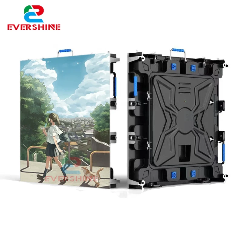 

4Pcs/Lot P3.076 LED Screen Indoor Movable 640x640mm HD Full-Color Video Wall HD Video Advertising Die-Casting Aluminum Box