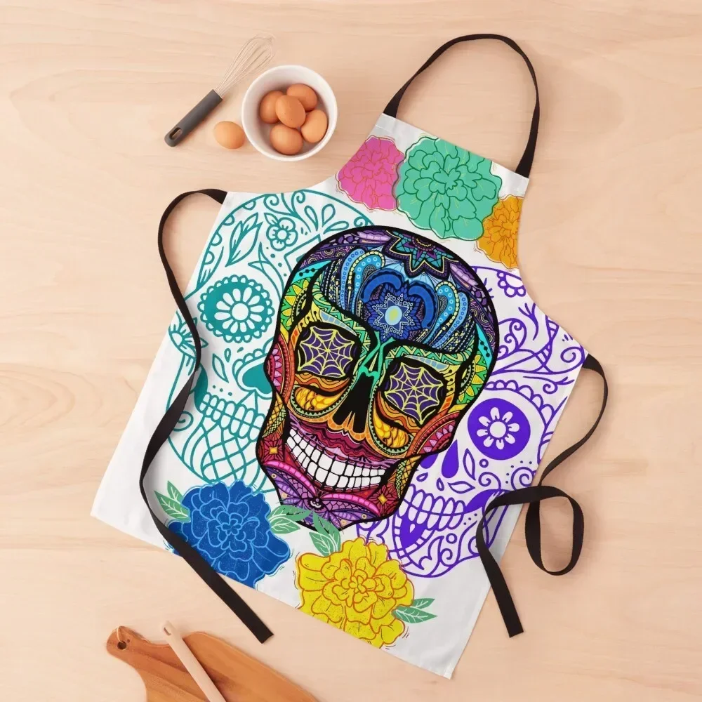 

Muertos Apron women's kitchens manicurist custom women's kitchen kitchen gadgets Apron