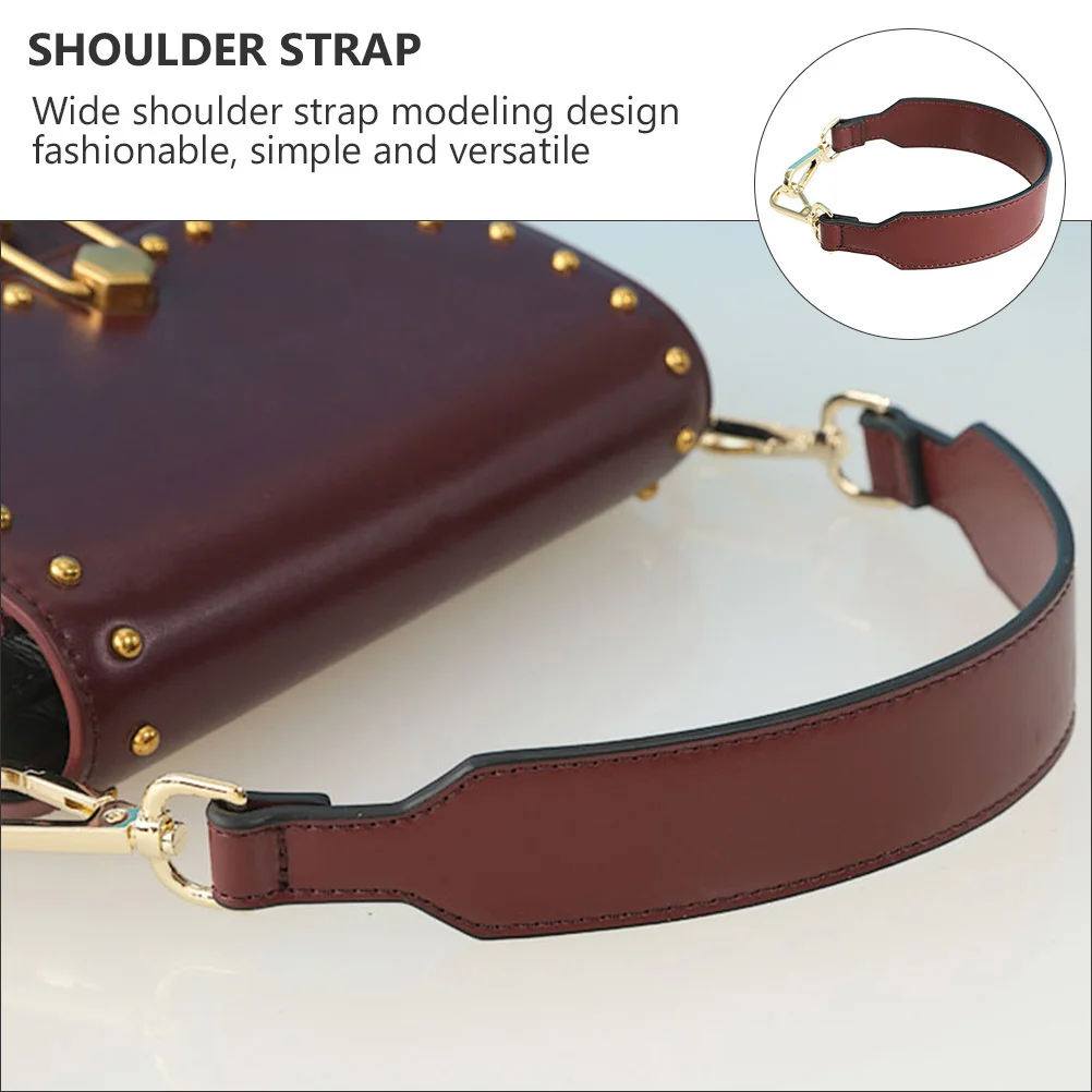 

1Pcs Handbag Strap Wide Shoulder Strap Replacement 41cm Durable Bag Accessory Practical Fashion Bag Accessory