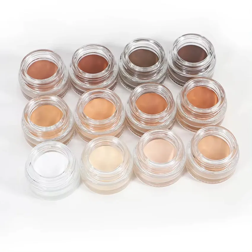 Private Label 12colors Sweatproof Concealer Cream Not Easy Smudged Full Coverage Long Lasting Covers Acne Marks Dark Circles