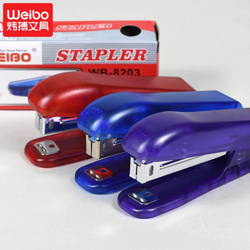 

WB-8203 Stock Stapler Utility Book Binding Stapling Machine Multifunction Standard Series Office Supply Stationery