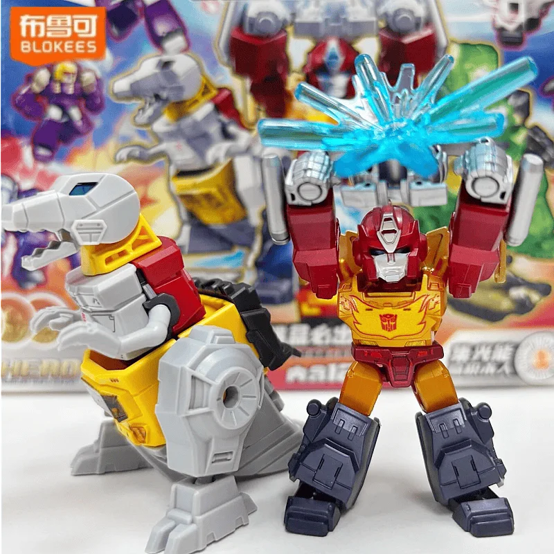 Transformers Blokees Defender Versione Vol.4 Megatron Blind Box Mistero Action Figure Kit modello di assemblaggio fai da te Giocattolo regalo