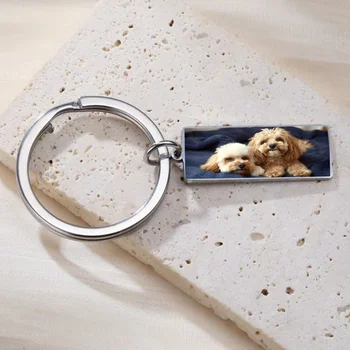 फैशन कस्टम संदेश कीचेन व्यक्तिगत फोटो कीरिंग प्रेमी प्रेमिका वैलेंटाइन संगीत प्यार जन्मदिन शादी क्रिसमस 10 best sales प्रेम चाबी का गुच्छा - №4