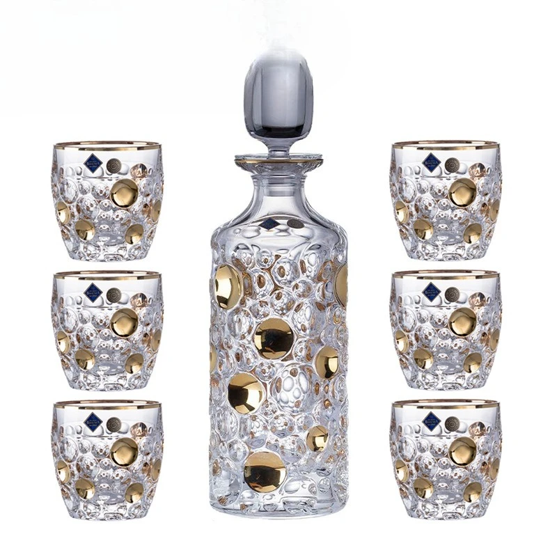 Crystal glass, whiskey cup, foreign wine cup