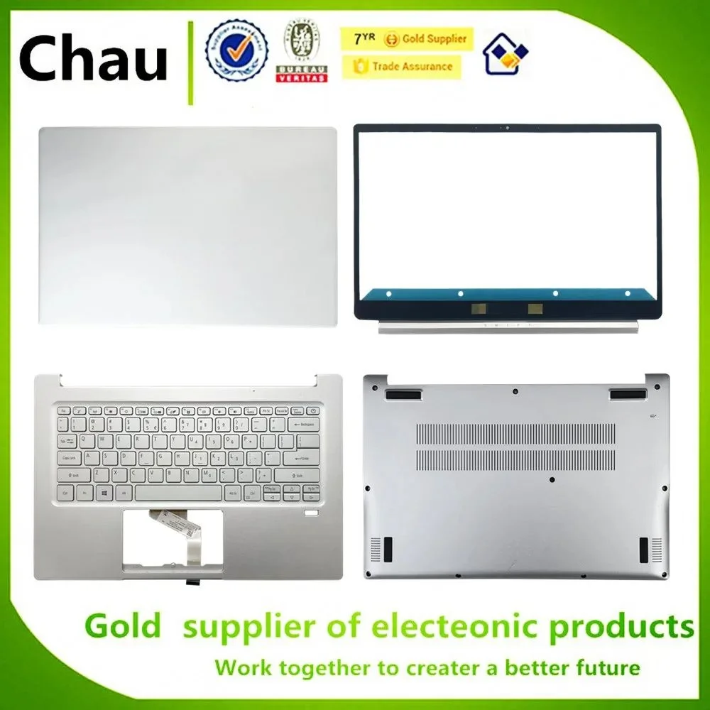 

Chau Swift3 SF314-59 SF314-42 N19C4 LCD Back Cover / LCD Bezel /Upper Case Palmrest With Backlit Keyboard / Bottom Case