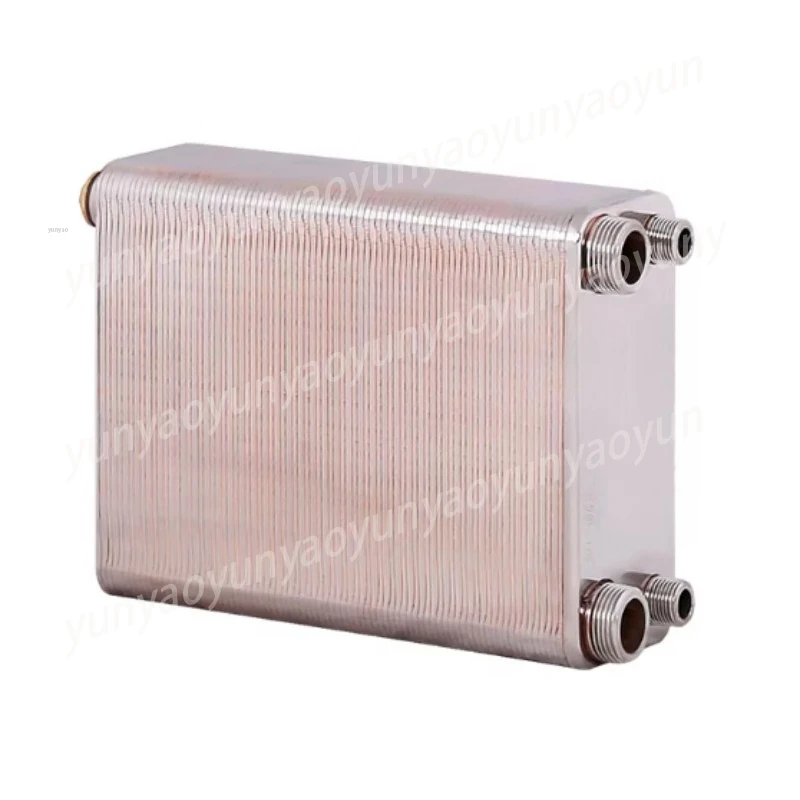 

Efficient Instant Hot Water Heat Exchanger Stainless Steel for Radiator Heating System Bathroom Shower Temperature Booster