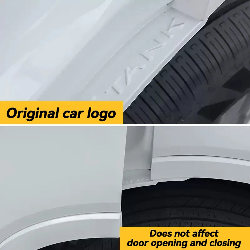 1Pair For GWM Tank 500 Mudguard High Quality ABS Rear Wheel Mud Flaps Splash Fender Inner Liner Mudguard 2026 Car Accessories
