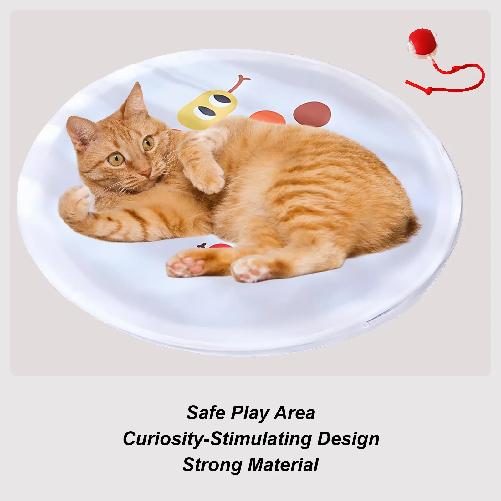 

Интерактивные игрушки для кошек, автоматический движущийся мяч, игрушка для кошек в чехле, 2 в 1, игра в ловлю для охоты, упражнений, погоня за обогащение в помещении