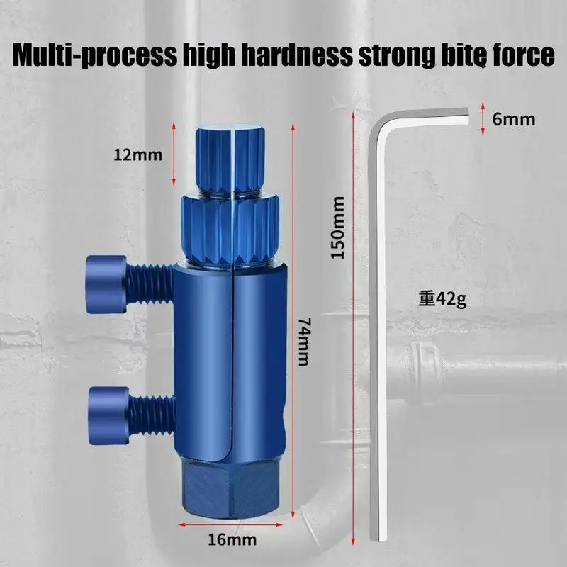 Faucet Angle Valves Broken Wire Extractor Universal Damage Screw Extractor Remover Tool for Broken Threads in Faucet Angle Valve