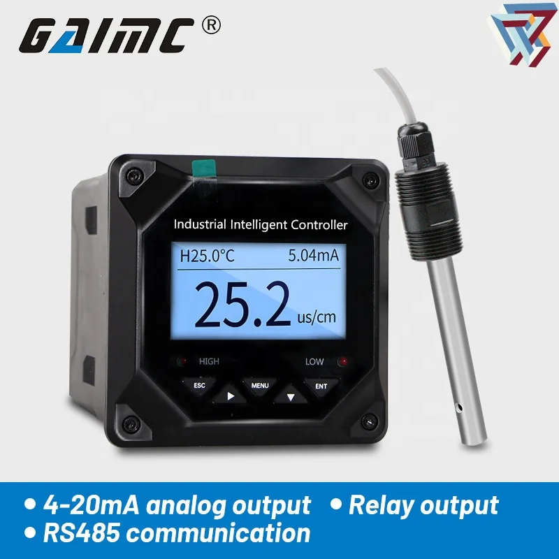 GAIMC GWQ-EC200 Hydroponics Conductivity Meter 4-20mA RS485 Output Soil PH Sensor Supports OEM & ODM