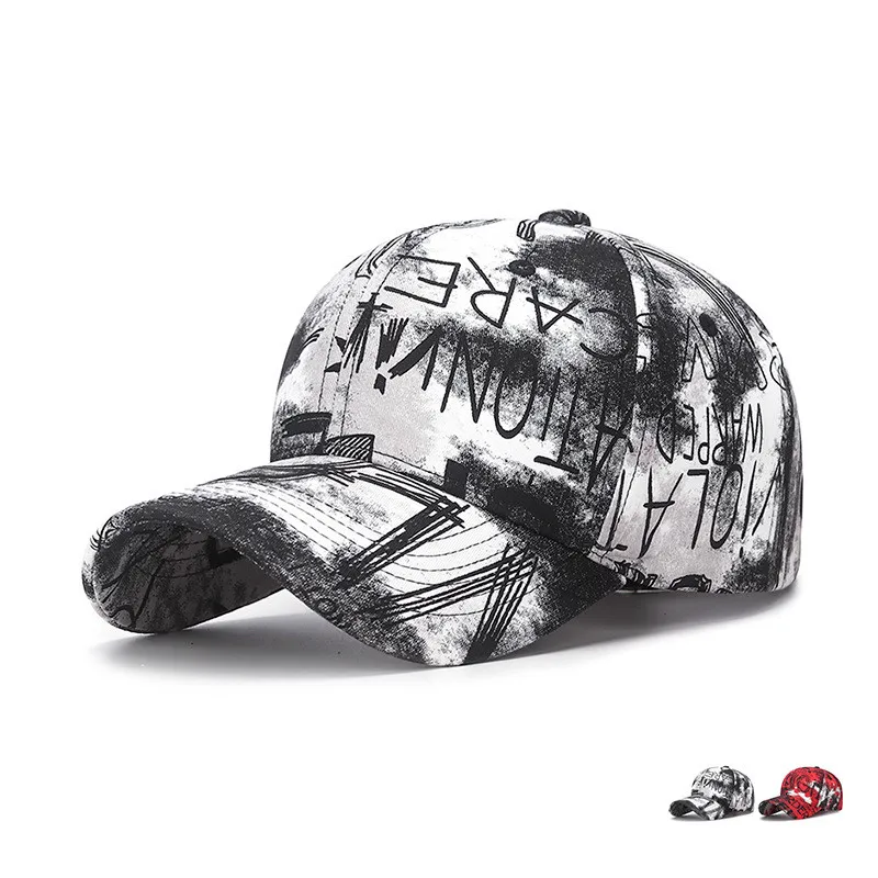 New Cool Fashion Graffiti Women Men Caps Hat Female Male Sport Visors Baseball Cap Street Trend Sun Hat For Women Men