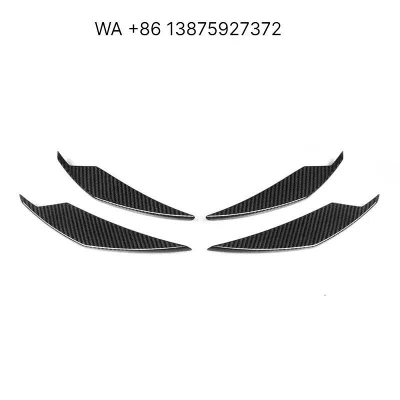 Wmwmnu Hot Sell AC Front Bumper Canards for 3 Series M3 G80 4 Series M4 G82 2020+ Upgrade Body Kit Brand New Front