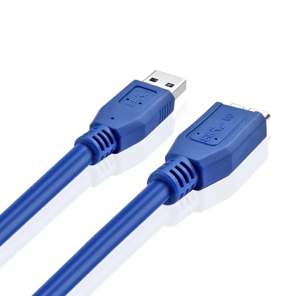 0.3m 1m 1.5m Micro USB 3.0 Cable USB 3.0 Type A Male to Micro B Cord for Samsung Galaxy S5, Note 3, Camera, Hard Drive and More