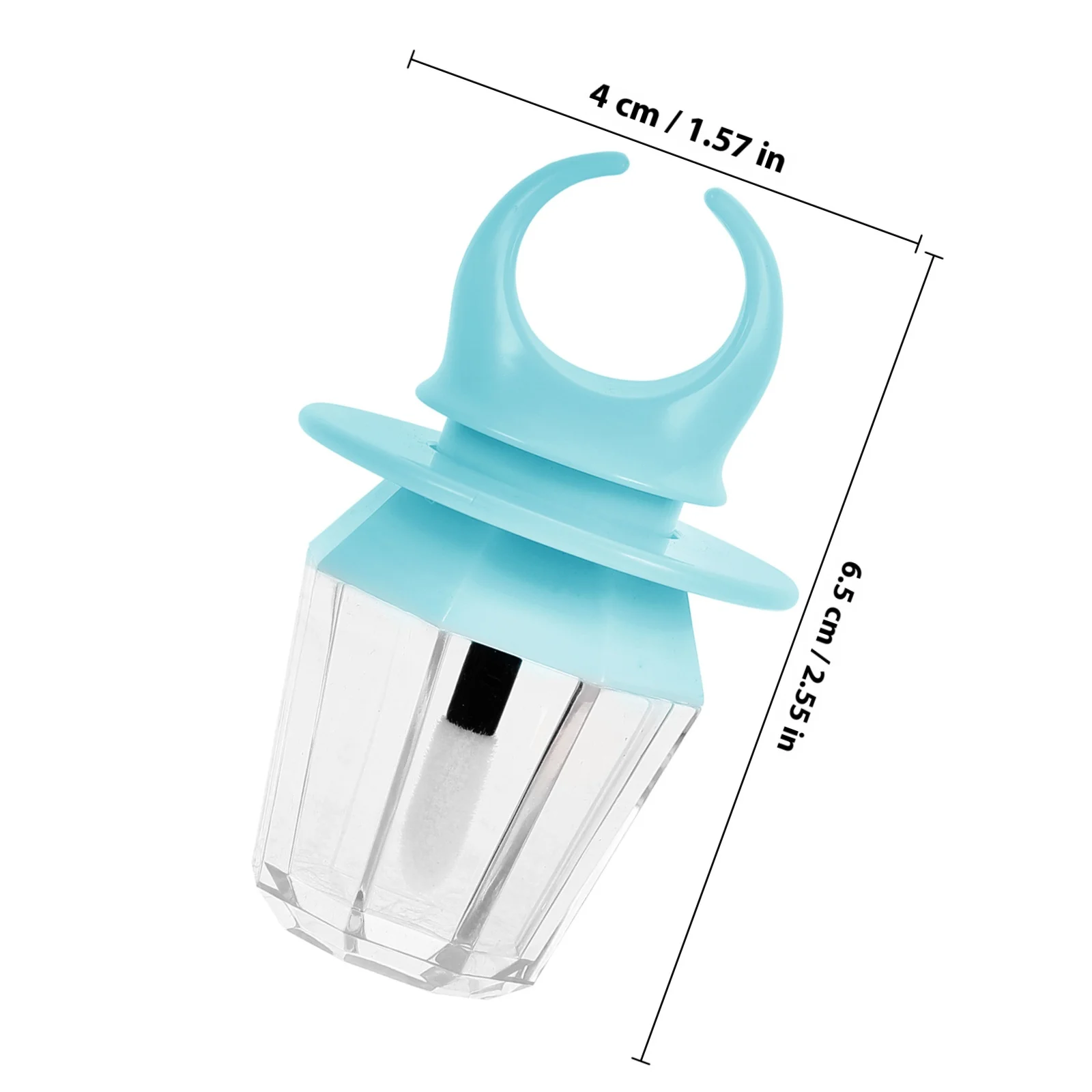 12 stuks lipglossbuizen lege doe-het-zelf-containers voor lippenbalsem crème opslag draagbare lichtgewicht plastic ringvormige make-uptool