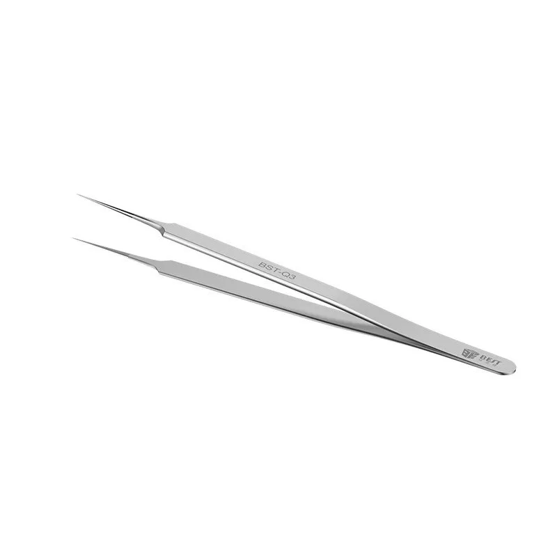 Best Q3 Straight Extra Thin Tweezer For Remove Electronic Components Best