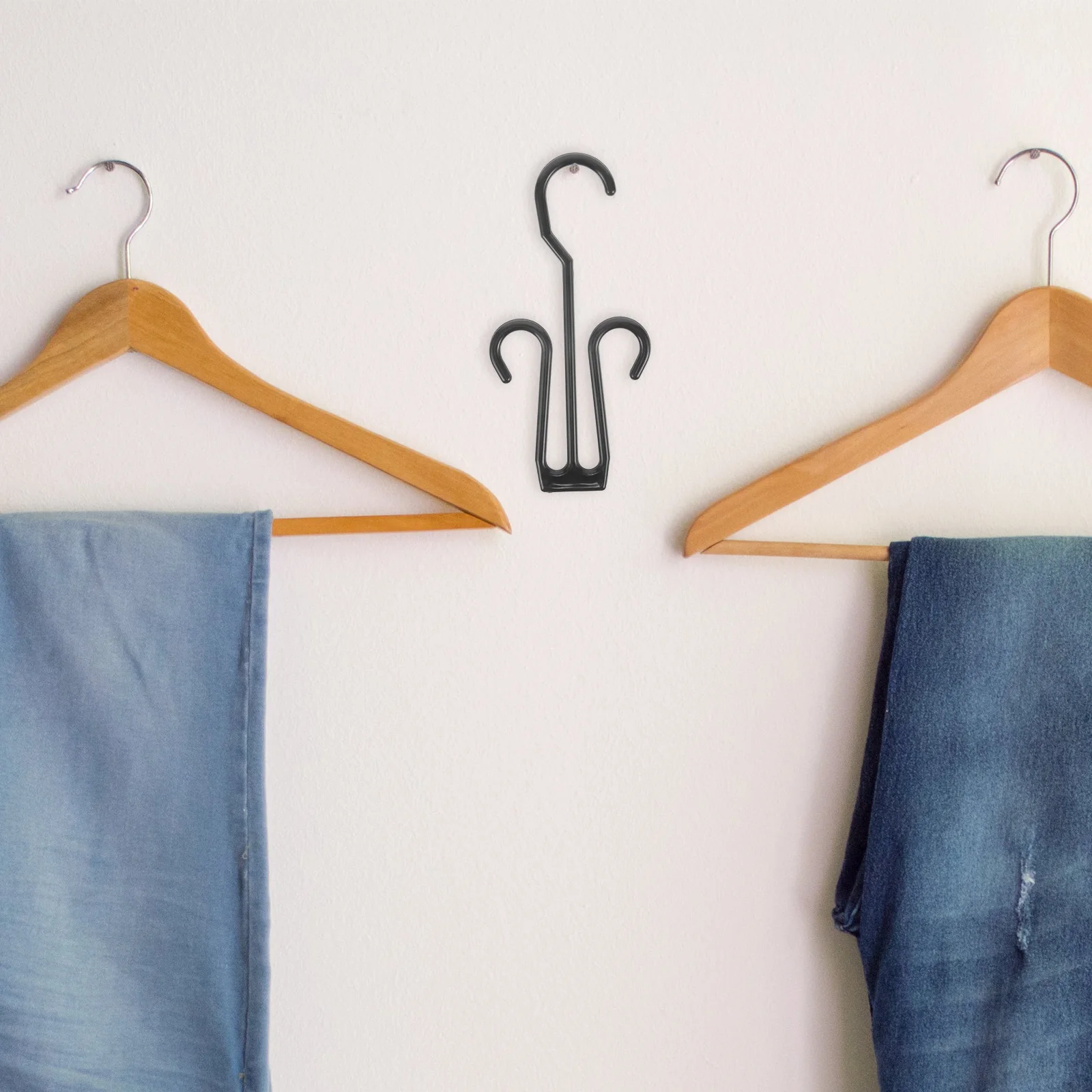 

20pcs Shoes Hooks Shoe Rack Hanging Drying ganizer Storage Display Holders Thickened Plastic Black for Wardrobe