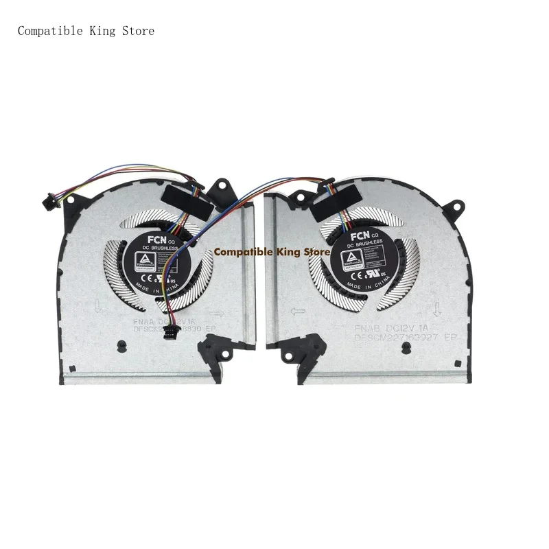 DD+New Laptop Cpu+Gpu Cooling Fan For Asus ROG Strix G15 G513 G533 G533Q G533Z G513QR G513QY G17 G713 G733 G533Q 13NR0540P01011