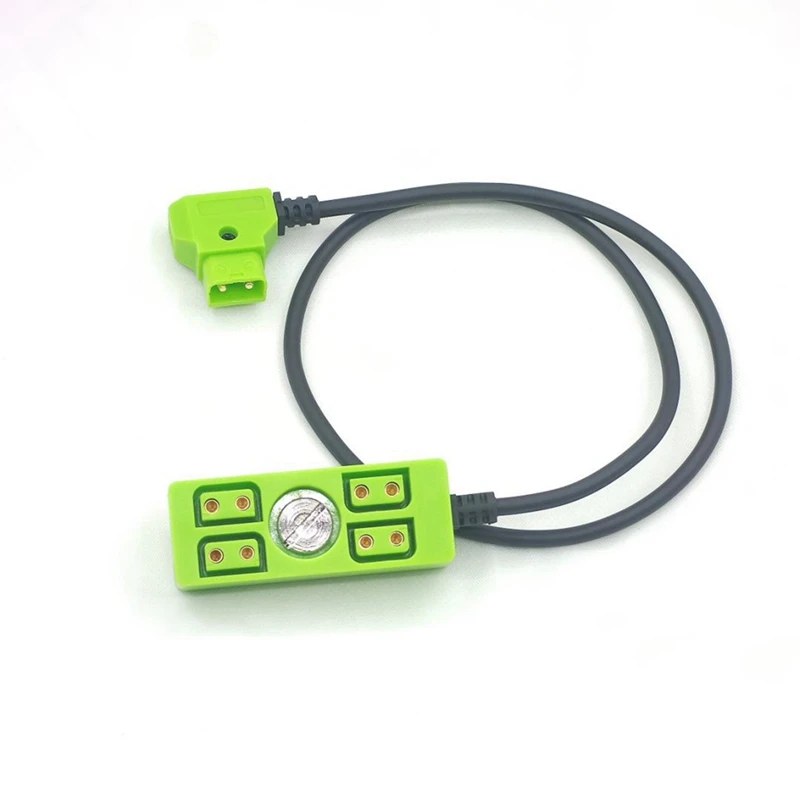 핫 D-탭 스플리터 케이블, D-TAP 4D-탭 카메라 전원 공급 장치 스플리터 케이블, V-마운트 배터리용, 1/4 나사 포함