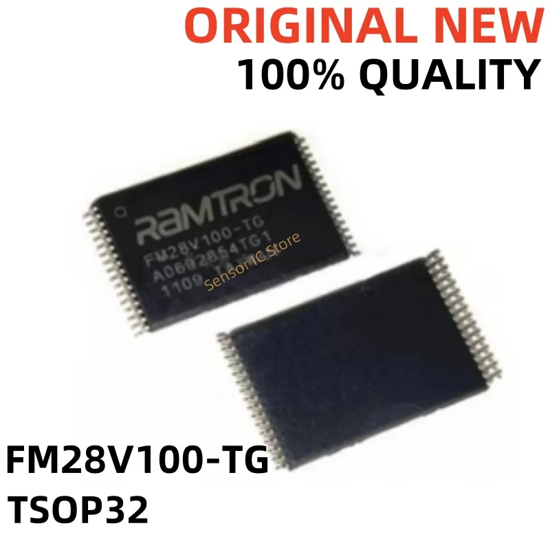 

1PCS~10PCS/LOT 100% New original FM28V100-TG FM28V100TG FM28V100 Memory IC 1Mbit Parallel 90 ns TSOP-32 Memory