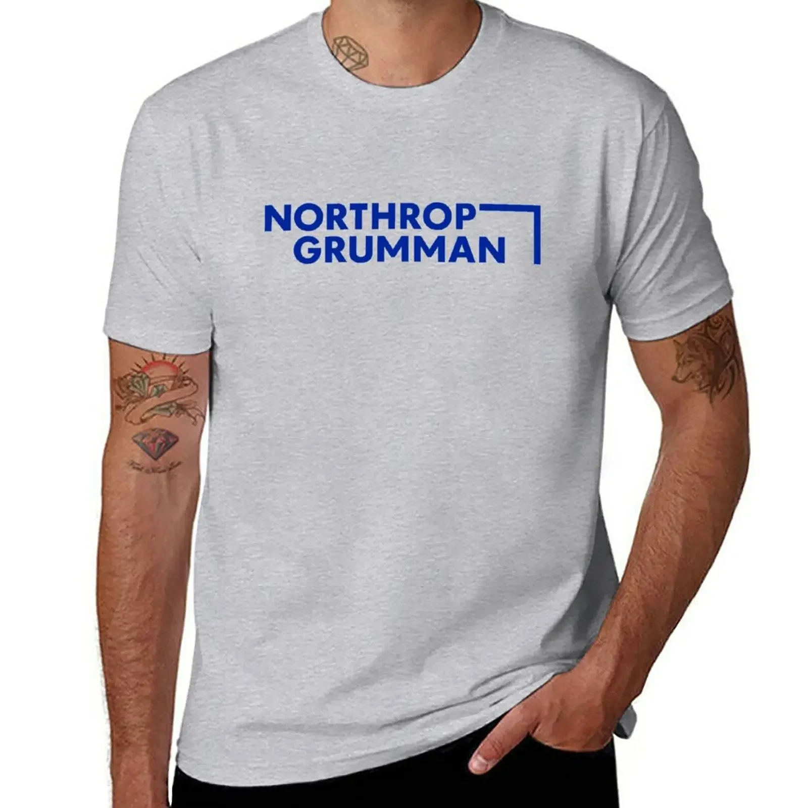 

Northrop Grumman logo T-Shirt oversized plus sizes fruit of the loom mens t shirts