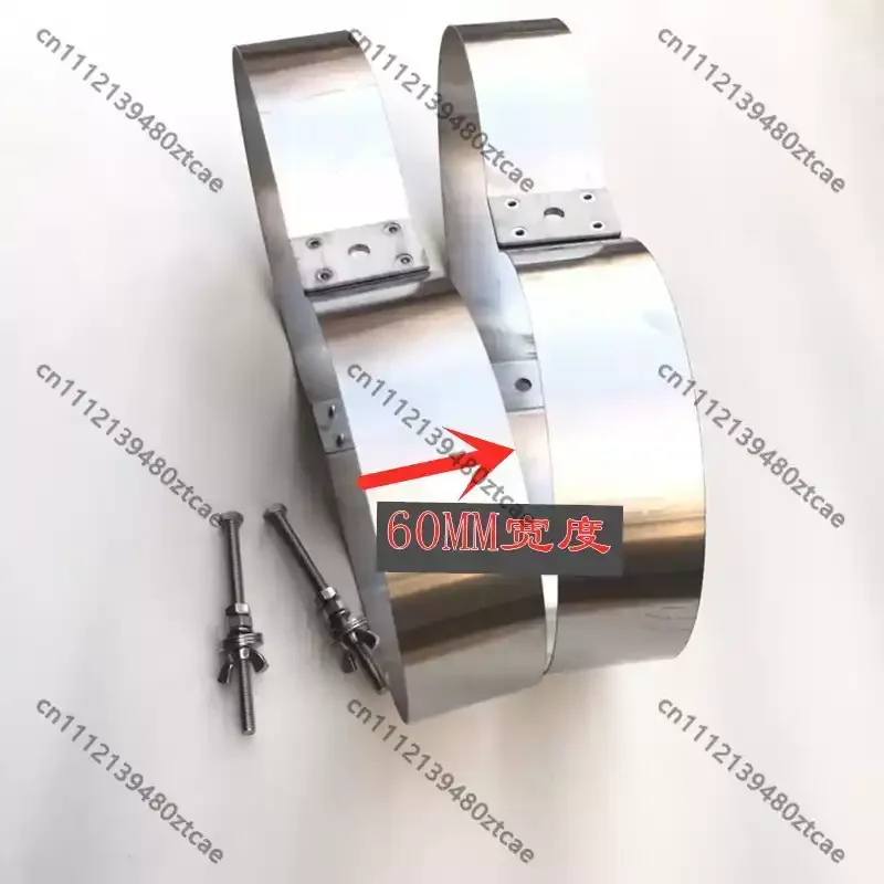 Stainless Steel Diving Twin‑Tank Band 8‑Shape Connecting Ring Gas Cylinder Hoop Bracket For Aluminum Bottle Scuba Equipment