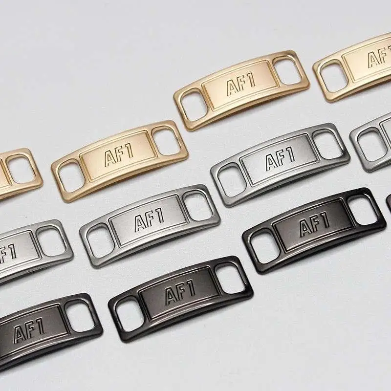 8PCS AF1 Diamant Schuh Charms Mode Schnürsenkel Schnalle Qualität Metall Schnürsenkel Dekorationen Chapa Air Force Schuhe Zubehör eins – Detail 5