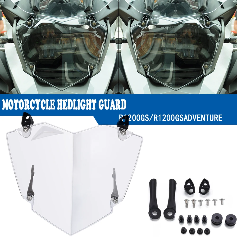 

For BMW R1200 GS R1250 GSA 2013-2023 Head Light Protector Cover Protection R1250GS R1200GS/ADV LC Motorcycle Headlight Guard