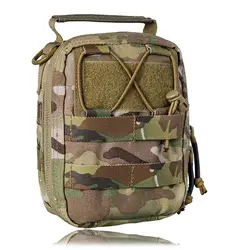 MOLLE Tactical Medical Pouch, Primeiros Socorros, EMT Utility Pouch, IFAK Bolsa, Airsoft Hunting, Nylon First Aid Bag, Kit de Sobrevivência de Emergência