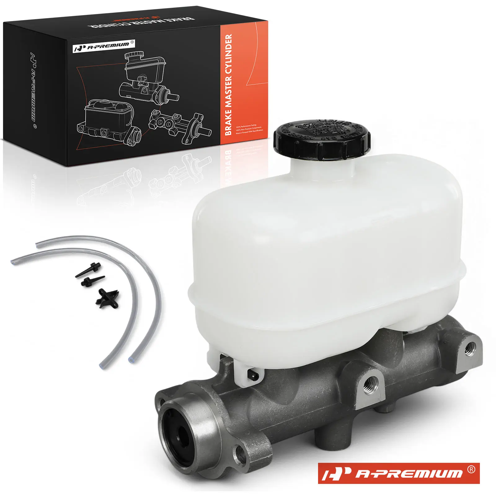 A-Premium Brake Master Cylinder with Reservoir & Sensor for Ford E-250 E-350 Super Duty E-450 Super Duty 2008