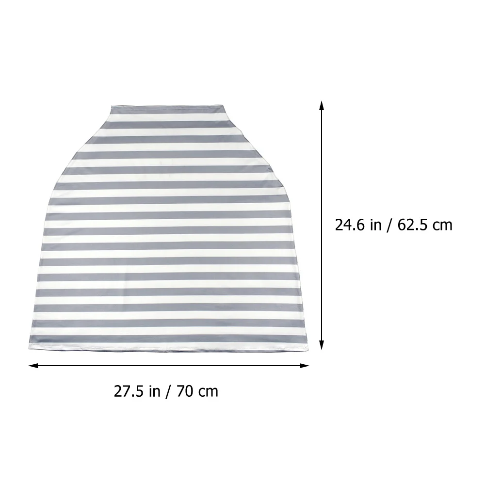 2 قطعة غطاء منشفة المظلة للأطفال الرضع الناقل أغطية حليب الثدي المخلوطة #6