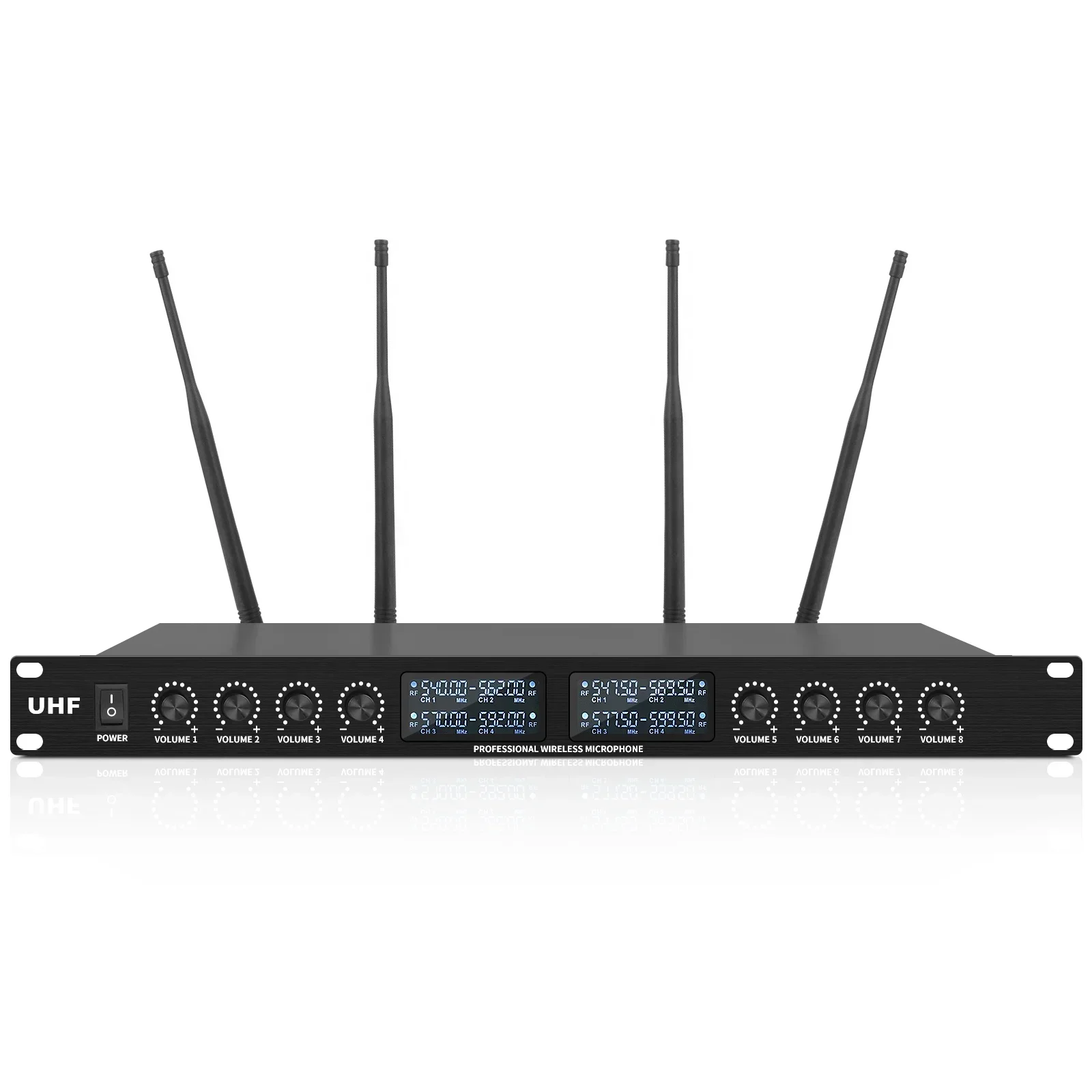 

Xtuga YT8 8 Channels Wireless Gooseneck Desktop Microphone Conference System For Meeting Hall Zoom