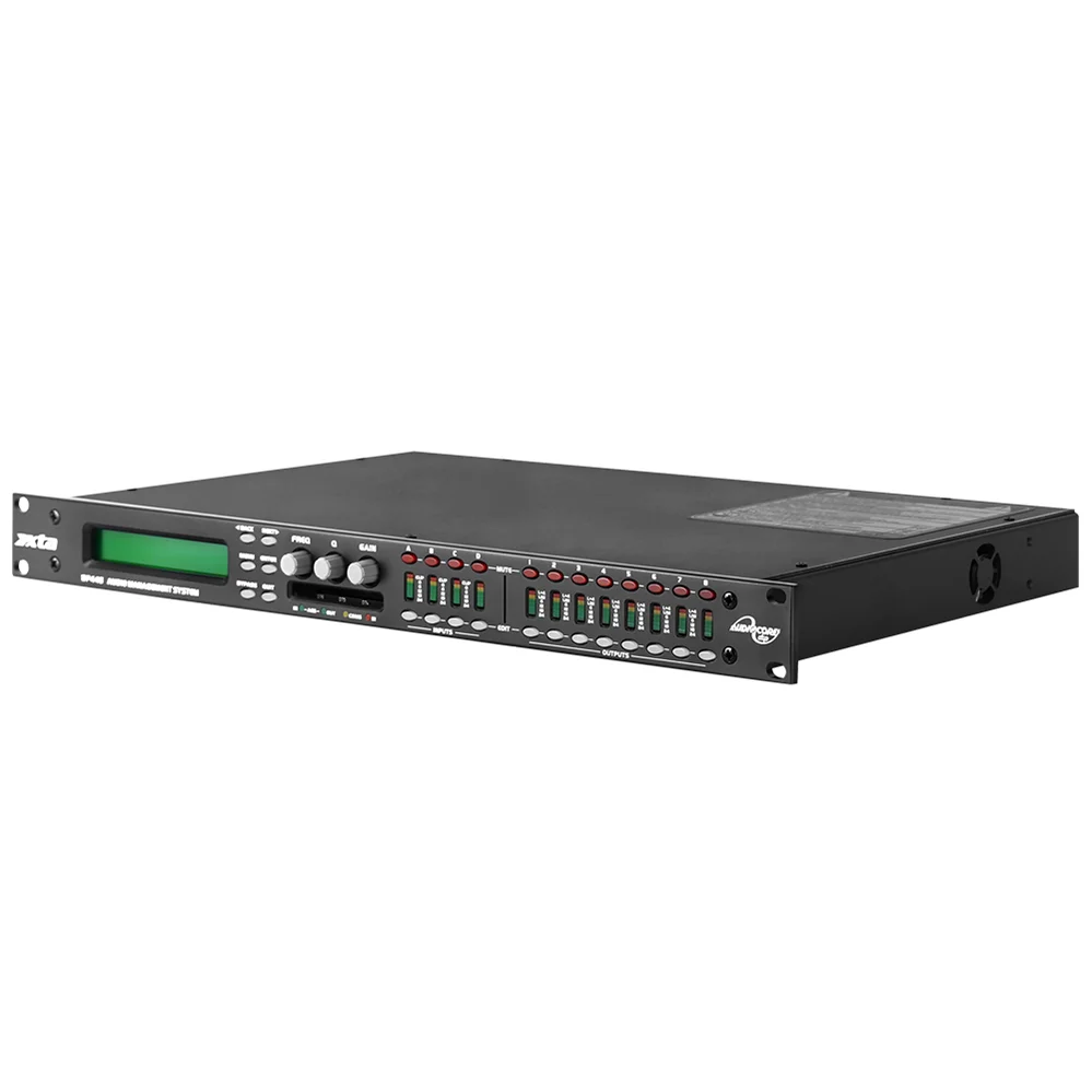 

XTA 96kHz 4 in 8 Out Speaker Management Processor DP448 Professional Digital DSP Speaker Management System Processor