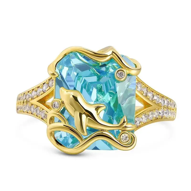 sweet gift, trendy and niche design, versatile and unique, a light luxury ring for women