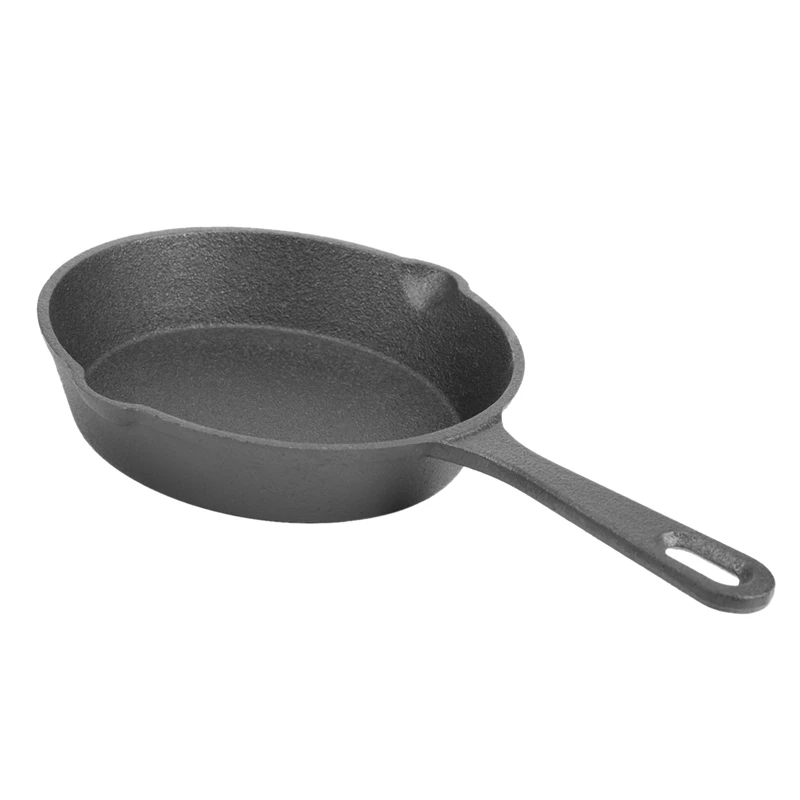 Cast Iron Non-Stick Skillet Frying Pan For Gas Induction Cooker Egg Pancake Pot Kitchen Dining Tools Cookware