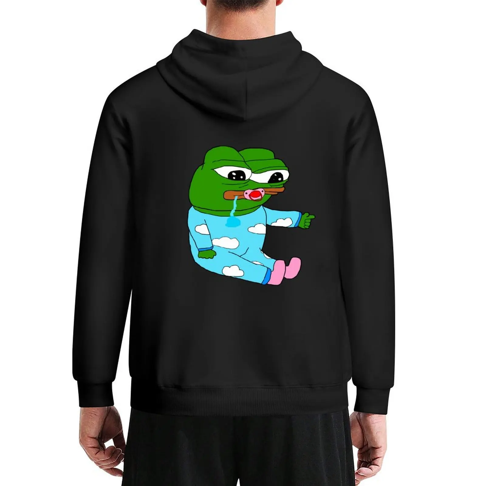 

Rare Cute Baby Pepe Hoodie men's autumn clothes clothes for men mens clothes korean style new in hoodies and blouses